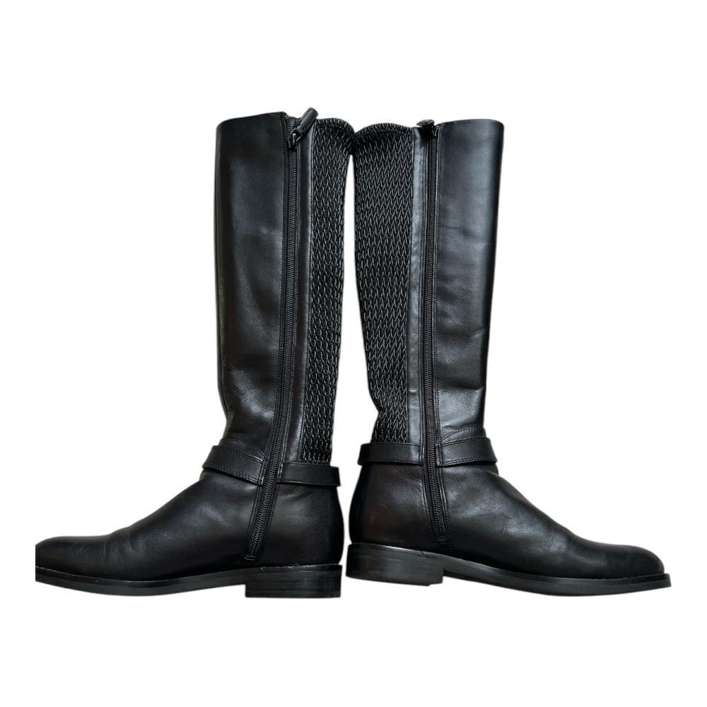 Cole Haan Elegant Black Knee High Boots - Picture 2 of 6